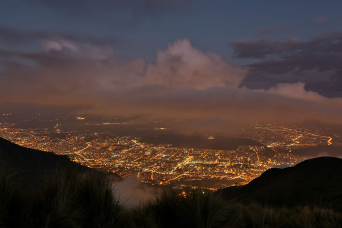 Quito was founded by the Spanish in 1534, on the ruins of an Inca city. Sitting at 9,300ft, Ecuador's capital city is also a UNESCO World Heritage Site