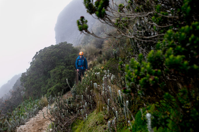 We descend the normal route of Rucu Pichincha which is just as spectacular as our ascent but for it's lush vegetation that clings to the mountainside